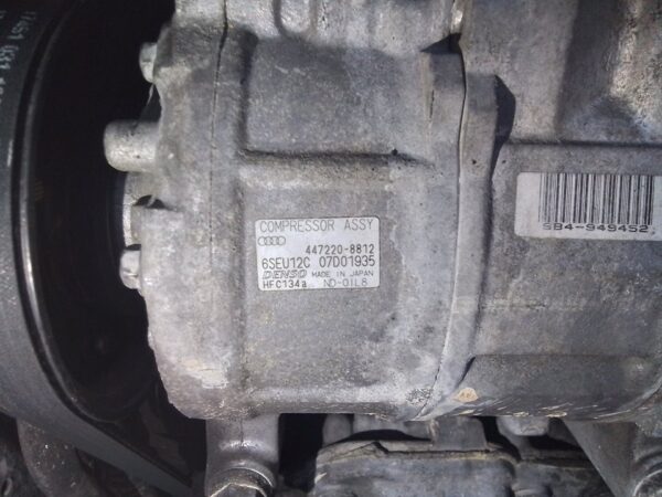 COMPRESOR AIRE ACONDICIONADO AUDI A6 BERLINA - Imagen 2