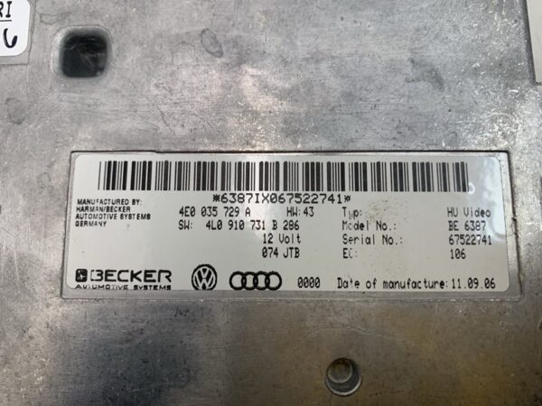 MODULO ELECTRONICO AUDI Q7 - Imagen 3
