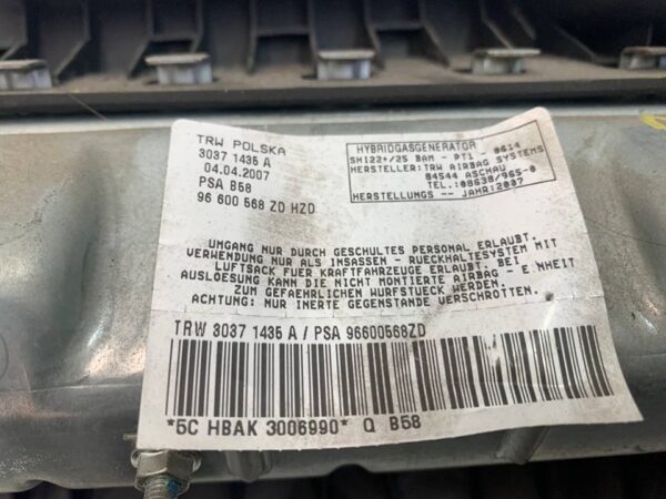 KIT AIRBAG CITROEN C4 PICASSO - Imagen 11