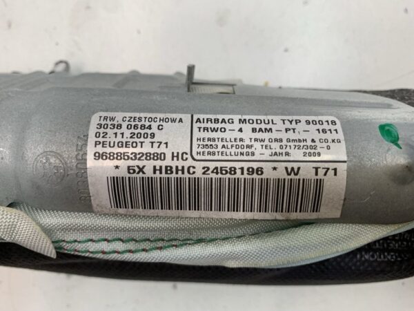 AIRBAG CORTINA DELANTERO DERECHO  PEUGEOT 308 SW - Imagen 2