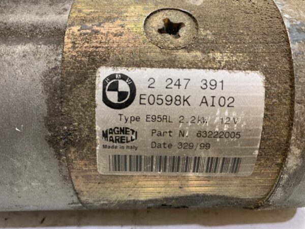 MOTOR ARRANQUE BMW SERIE 5 BERLINA - Imagen 3