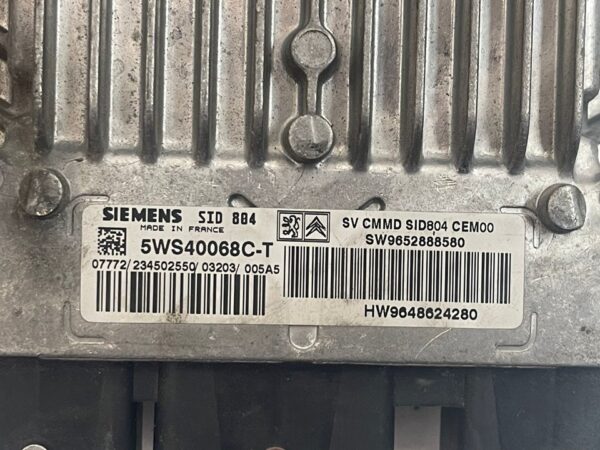 CENTRALITA MOTOR UCE CITROEN C3 - Imagen 4