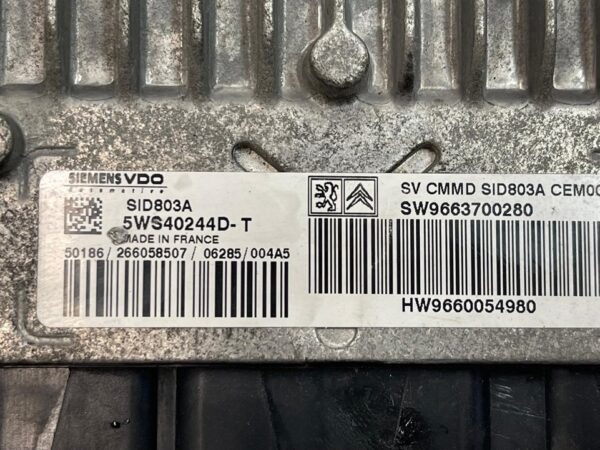 CENTRALITA MOTOR UCE CITROEN C4 PICASSO - Imagen 3
