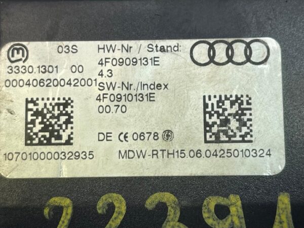 CONMUTADOR DE ARRANQUE AUDI A6 BERLINA - Imagen 2
