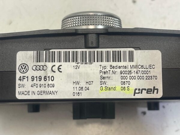 MANDO MULTIFUNCION AUDI A6 BERLINA - Imagen 3