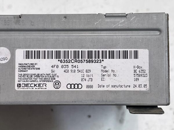 MODULO ELECTRONICO AUDI A6 BERLINA - Imagen 3