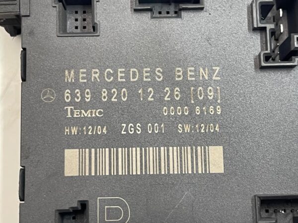 CENTRALITA CIERRE MERCEDES VITO  BASIC, COMBI - Imagen 3