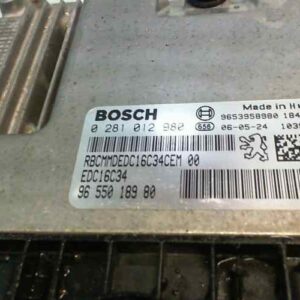 CENTRALITA MOTOR UCE CITROEN C4 PICASSO