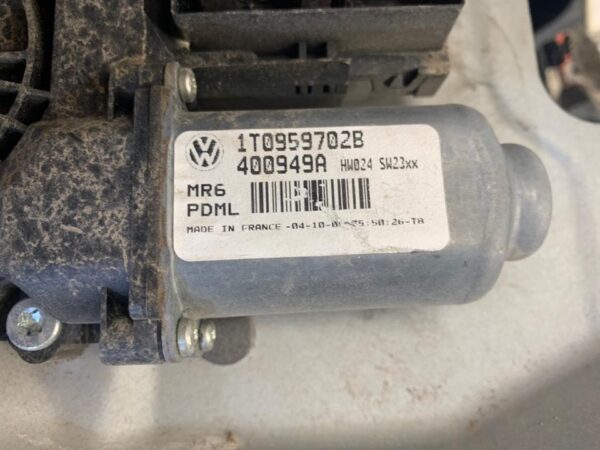 ELEVALUNAS DELANTERO DERECHO VOLKSWAGEN CADDY (2K)(02.2004)