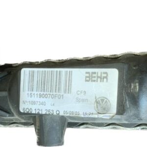 RADIADOR AGUA SEAT IBIZA (6L1)