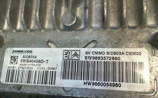 CENTRALITA MOTOR UCE CITROEN GRAND C4 PICASSO