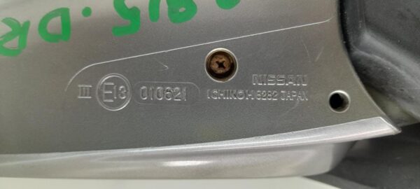 RETROVISOR DERECHO NISSAN X-TRAIL (T30)
