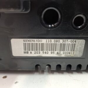 CUADRO INSTRUMENTOS MERCEDES-BENZ CLASE C (BM 203) BERLINA