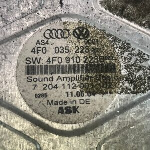 AMPLIFICADOR DE SONIDO AUDI A6 BERLINA (4F2)