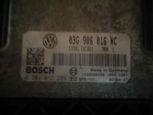 CENTRALITA MOTOR UCE SEAT TOLEDO