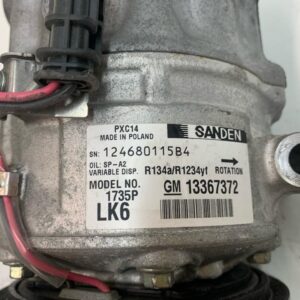 COMPRESOR AIRE ACONDICIONADO OPEL ASTRA J GTC