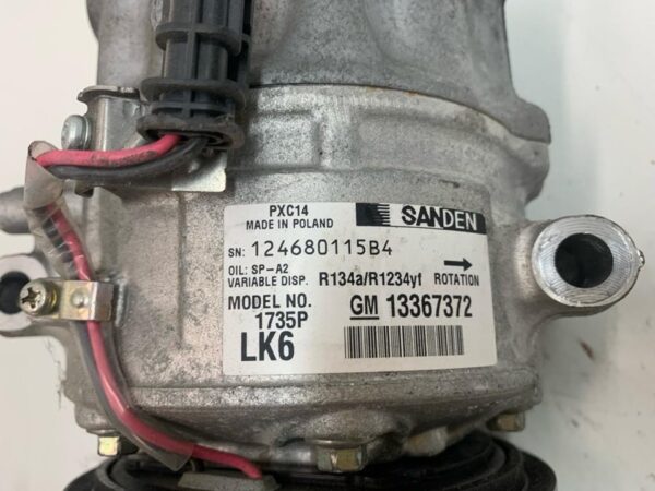 COMPRESOR AIRE ACONDICIONADO OPEL ASTRA J GTC