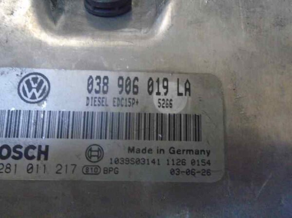 CENTRALITA MOTOR UCE SEAT IBIZA
