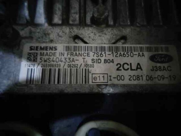 CENTRALITA MOTOR UCE FORD FIESTA
