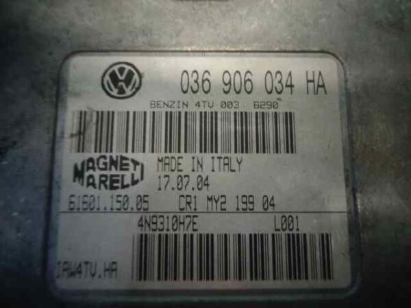 CENTRALITA MOTOR UCE SEAT CORDOBA BERLINA