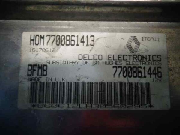 CENTRALITA MOTOR UCE RENAULT 19