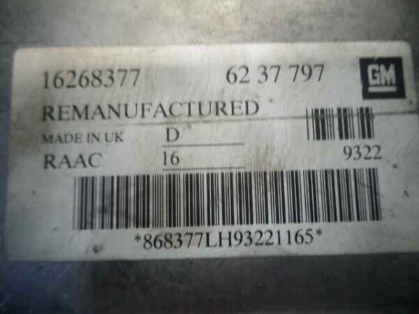 CENTRALITA MOTOR UCE OPEL ASTRA G BERLINA