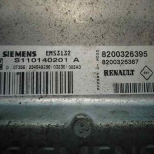 CENTRALITA MOTOR UCE RENAULT CLIO II FASE II