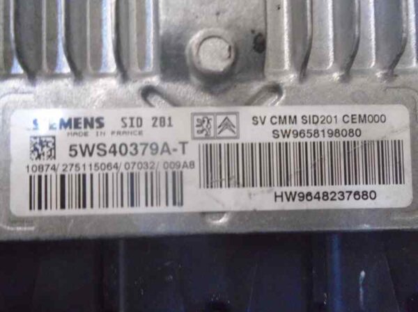 CENTRALITA MOTOR UCE CITROEN C6