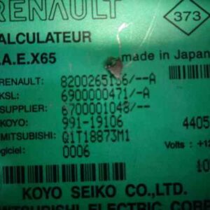 MODULO ELECTRONICO RENAULT CLIO II FASE II