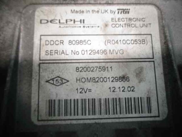CENTRALITA MOTOR UCE NISSAN ALMERA