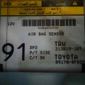 CENTRALITA AIRBAG TOYOTA COROLLA VERSO