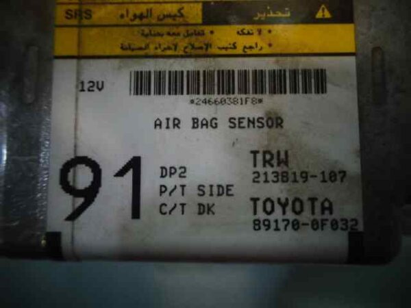CENTRALITA AIRBAG TOYOTA COROLLA VERSO