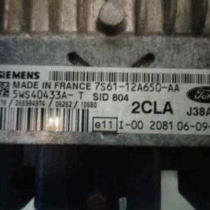 CENTRALITA MOTOR UCE FORD FIESTA
