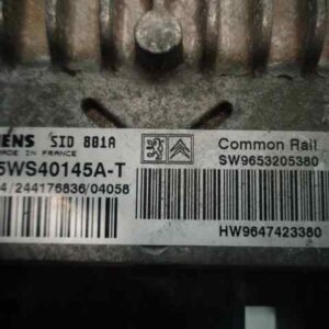 CENTRALITA MOTOR UCE PEUGEOT 307