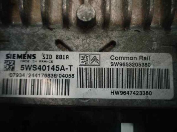 CENTRALITA MOTOR UCE PEUGEOT 307