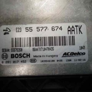 CENTRALITA MOTOR UCE OPEL INSIGNIA BERLINA