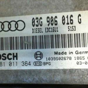 CENTRALITA MOTOR UCE AUDI A3