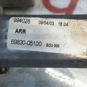 ELEVALUNAS TRASERO DERECHO TOYOTA AVENSIS BERLINA