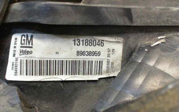 PILOTO TRASERO DERECHO OPEL CORSA D