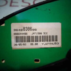 CUADRO INSTRUMENTOS PEUGEOT 206 BERLINA