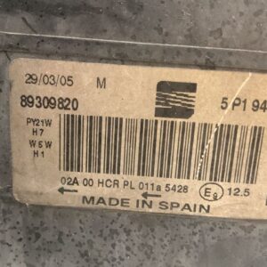 FARO DERECHO SEAT TOLEDO