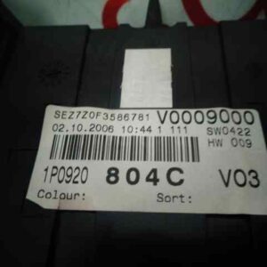 CUADRO INSTRUMENTOS SEAT LEON
