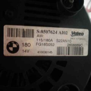 ALTERNADOR BMW SERIE 3 BERLINA