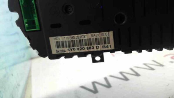 CUADRO INSTRUMENTOS SKODA FABIA