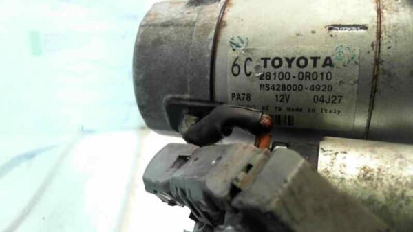 MOTOR ARRANQUE TOYOTA COROLLA VERSO