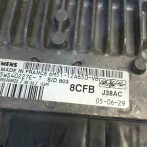 CENTRALITA MOTOR UCE FORD FOCUS BERLINA