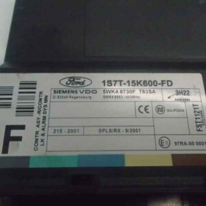 CENTRALITA CIERRE FORD FOCUS BERLINA