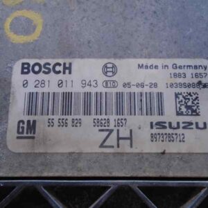 CENTRALITA MOTOR UCE OPEL ASTRA GTC