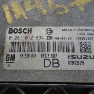 CENTRALITA MOTOR UCE OPEL ASTRA H BERLINA