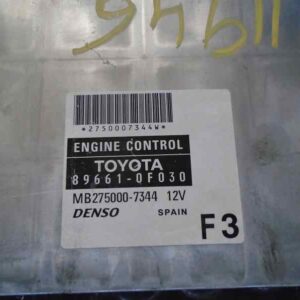 CENTRALITA MOTOR UCE TOYOTA COROLLA VERSO